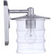 Canon Outdoor Wall Mount in Satin Aluminum, Small