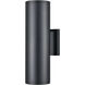 Vegas 2 Light 14 inch Matte Black Outdoor Wall Sconce