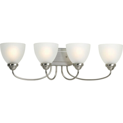Tavita 4 Light 29.88 inch Brushed Nickel Bath Vanity Wall Light