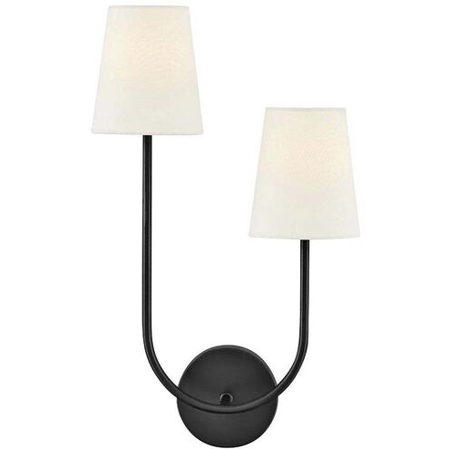 Cora Sconce Wall Light in Black