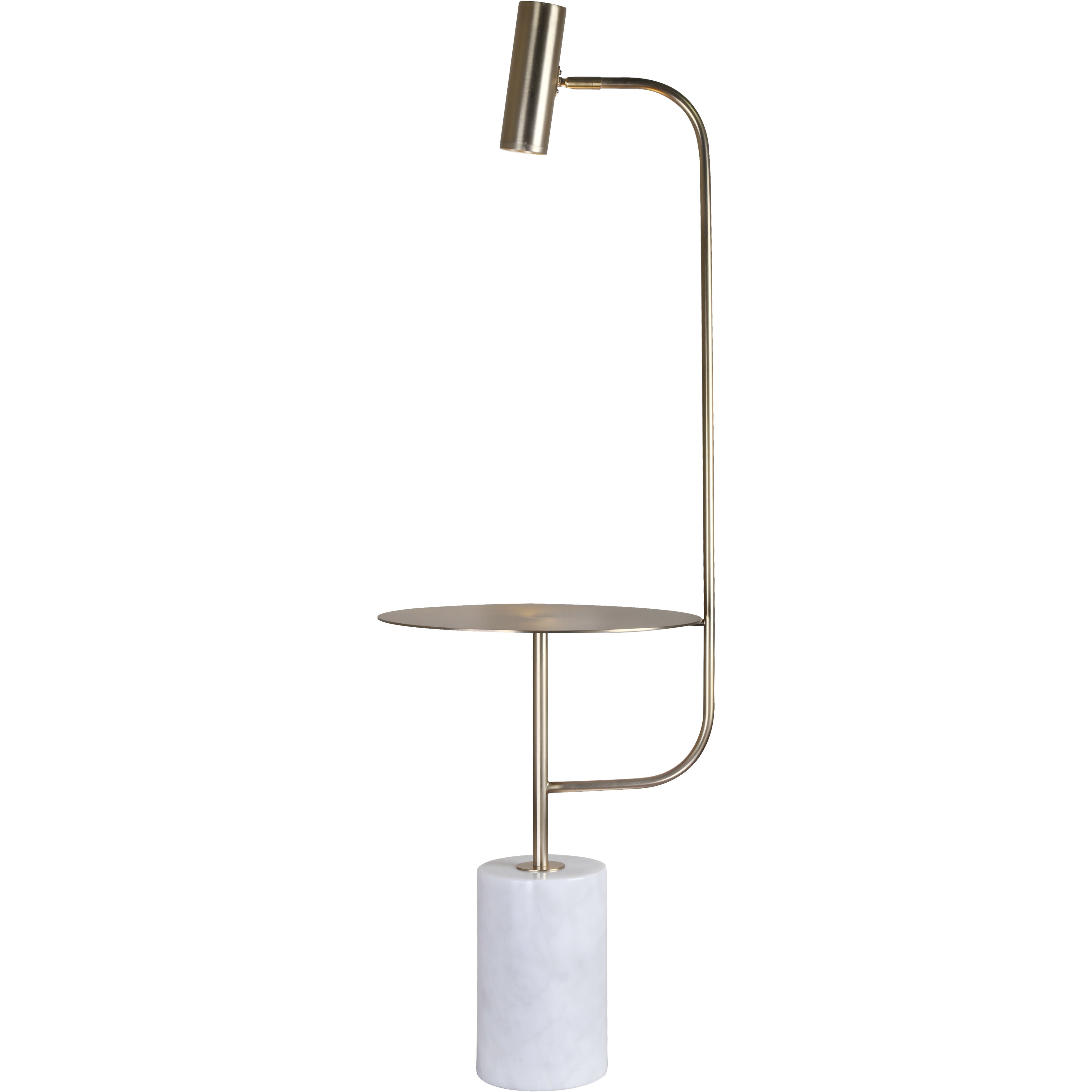 Canada 51 inch 50.00 watt Gold Floor Lamp Portable Light