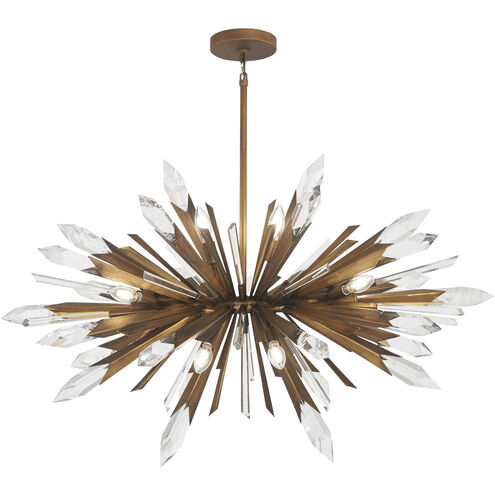 Elsa Painted Gold Pendant Ceiling Light