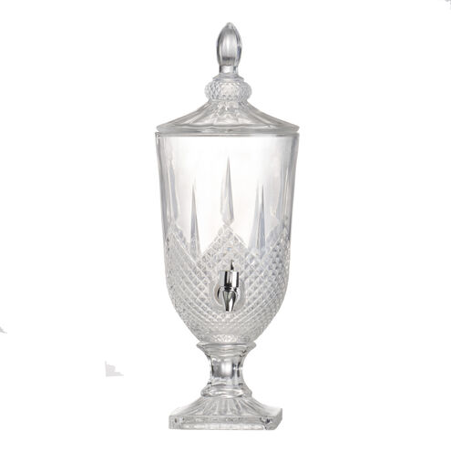Anita Clear and Polished Silver Drink Dispenser