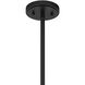 Reddick 3 Light 16 inch Matte Black Pendant Ceiling Light