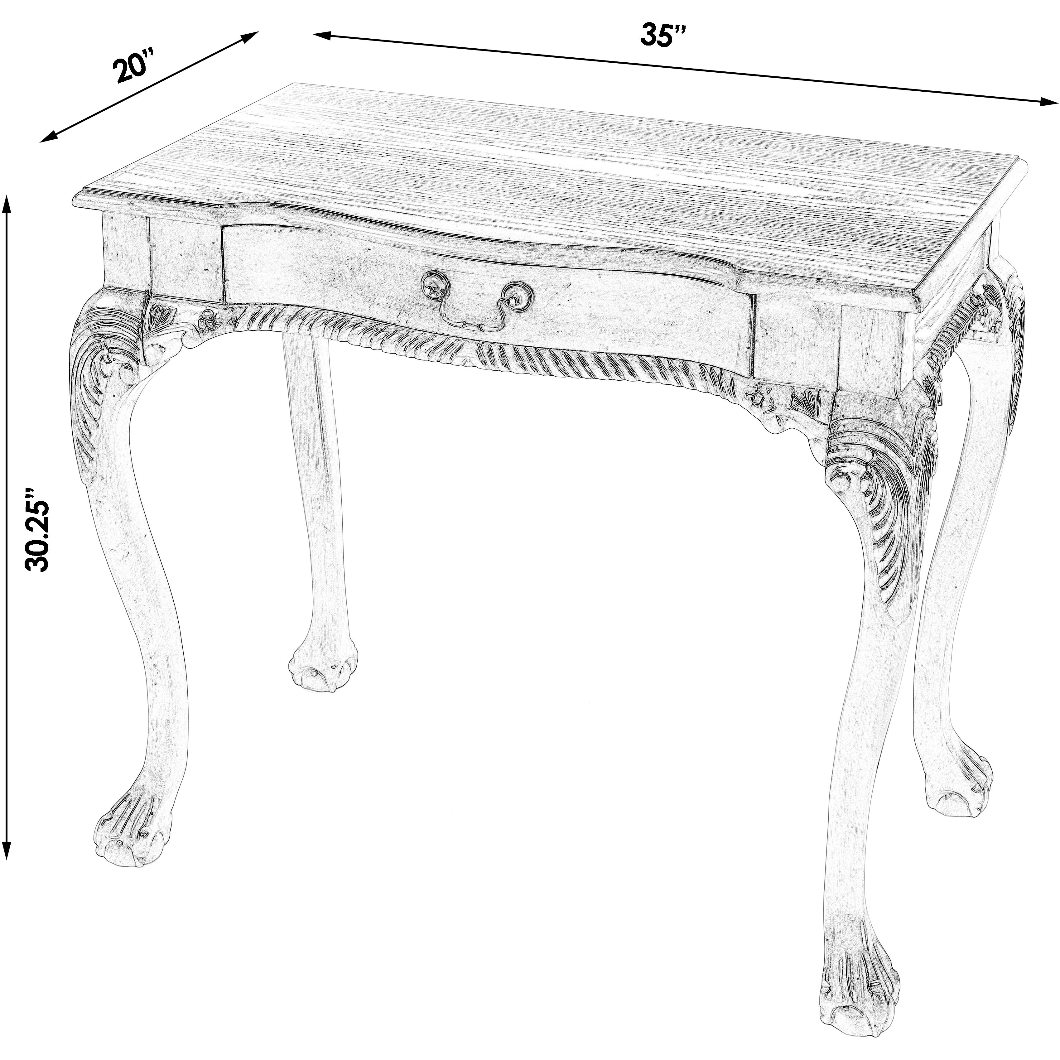 Dupree Writing Desk in Gray