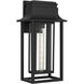 Garner 1 Light 20.25 inch Matte Black Outdoor Wall Lantern