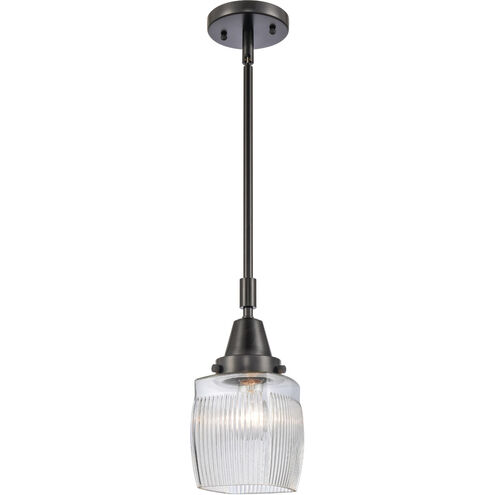 Franklin Restoration Colton LED 6 inch Matte Black Mini Pendant Ceiling Light