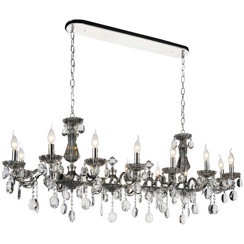 Flawless 14 Light 22 inch Chrome Up Chandelier Ceiling Light