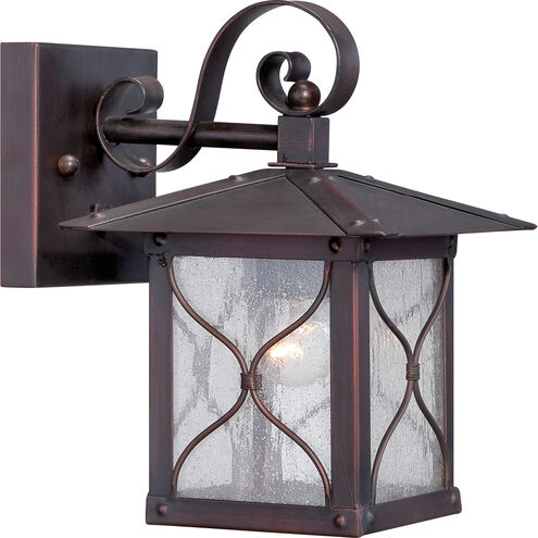 Vega 1 Light 10 inch Classic Bronze Outdoor Wall Light