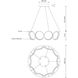 Oros LED 29.13 inch Antique Brass Chandelier Ceiling Light
