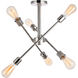 Axel 6 Light 17.10 inch Flush Mount