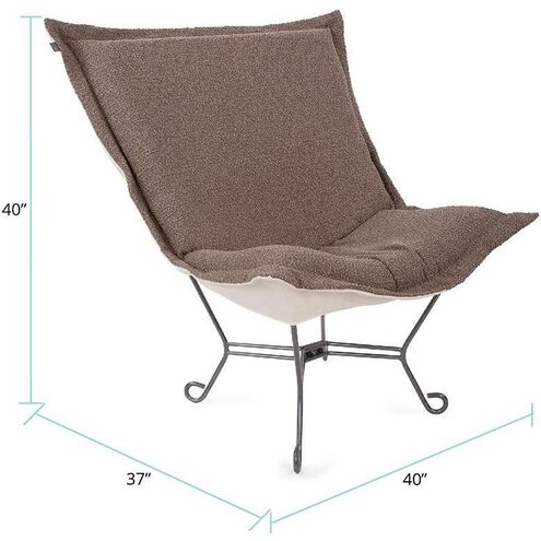Barbet Chocolate and Natural Chair