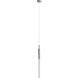 Main St. LED 5 inch Polished Nickel Pendant Ceiling Light
