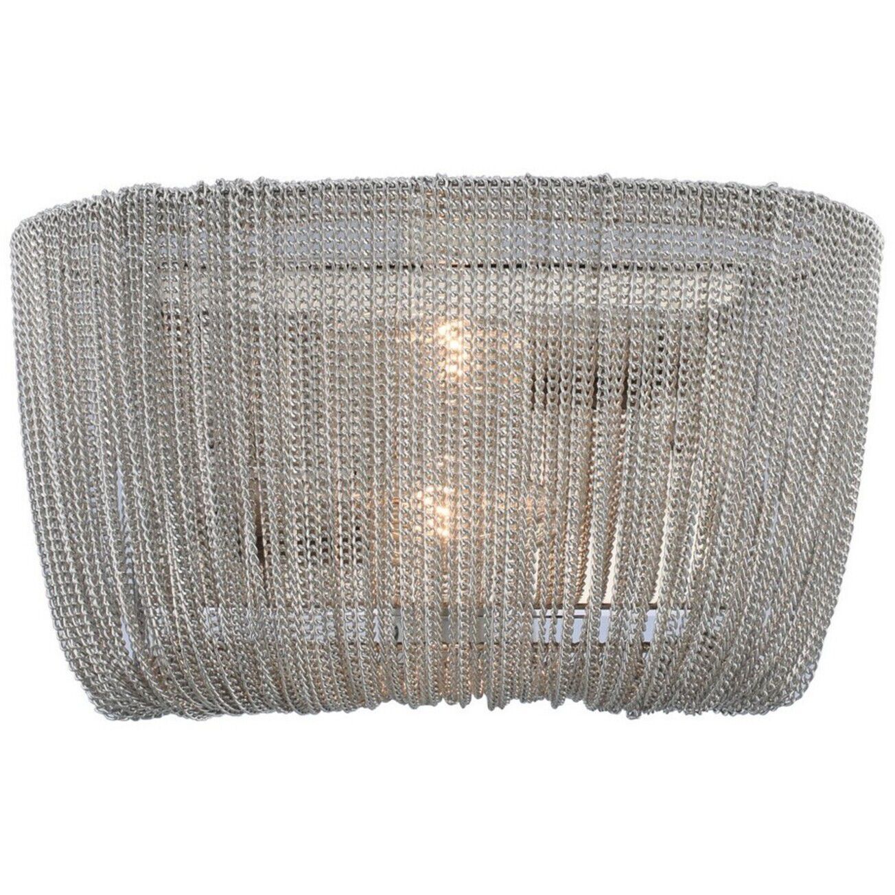 Genevieve 2 Light 12 inch Polished Nickel Wall Sconce Wall Light