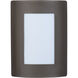 View LED E26 LED 11 inch Bronze Outdoor Wall Sconce