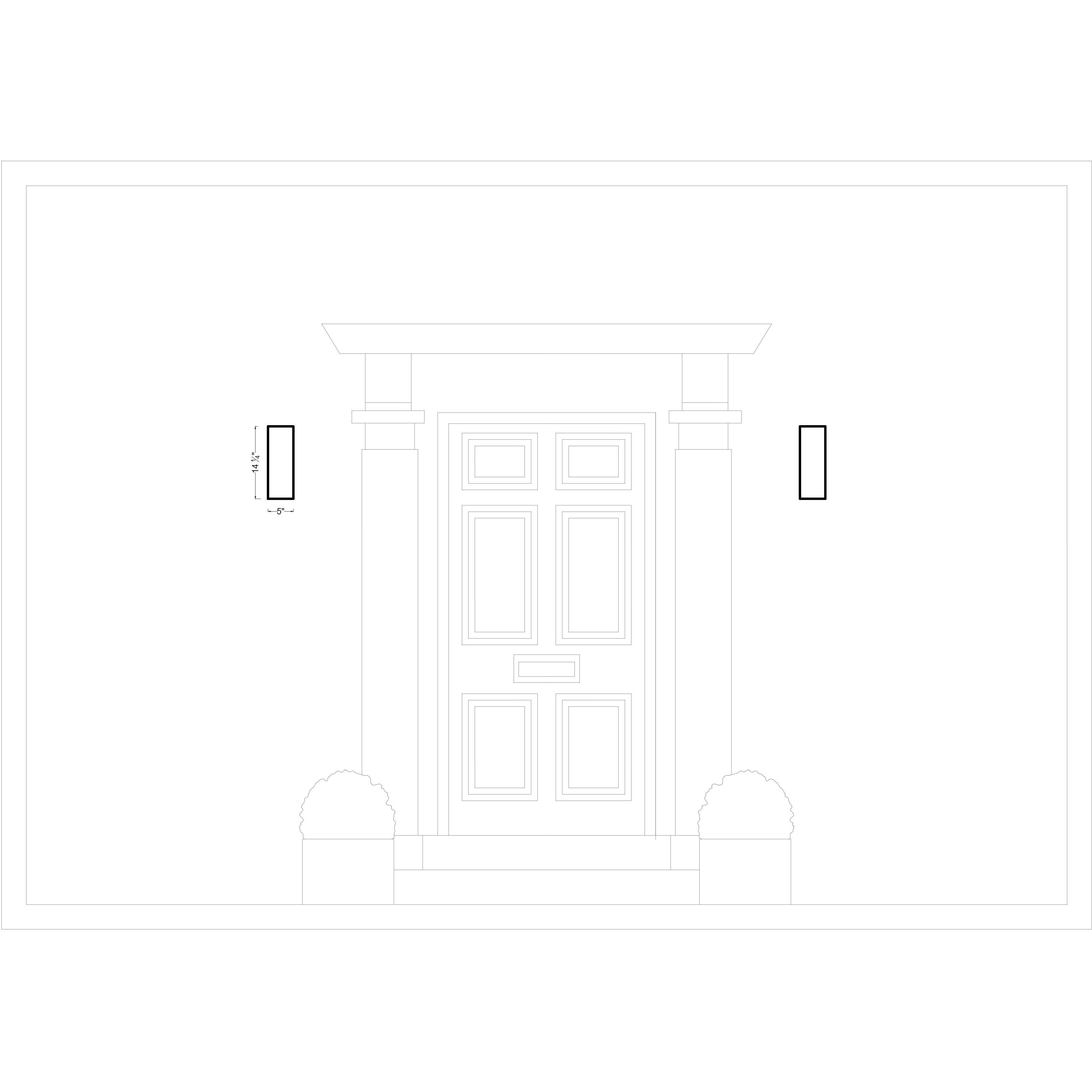 Sean Lavin Pohl 2 Light 14.25 inch Textured Black Outdoor Wall Lantern