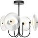 Alora Mood Hera LED 21 inch Matte Black Pendant Ceiling Light