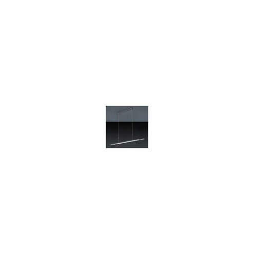 Zeitlos LED 44 inch Charcoal Expandable Linear Pendant Ceiling Light, Bankamp L-Lite Line