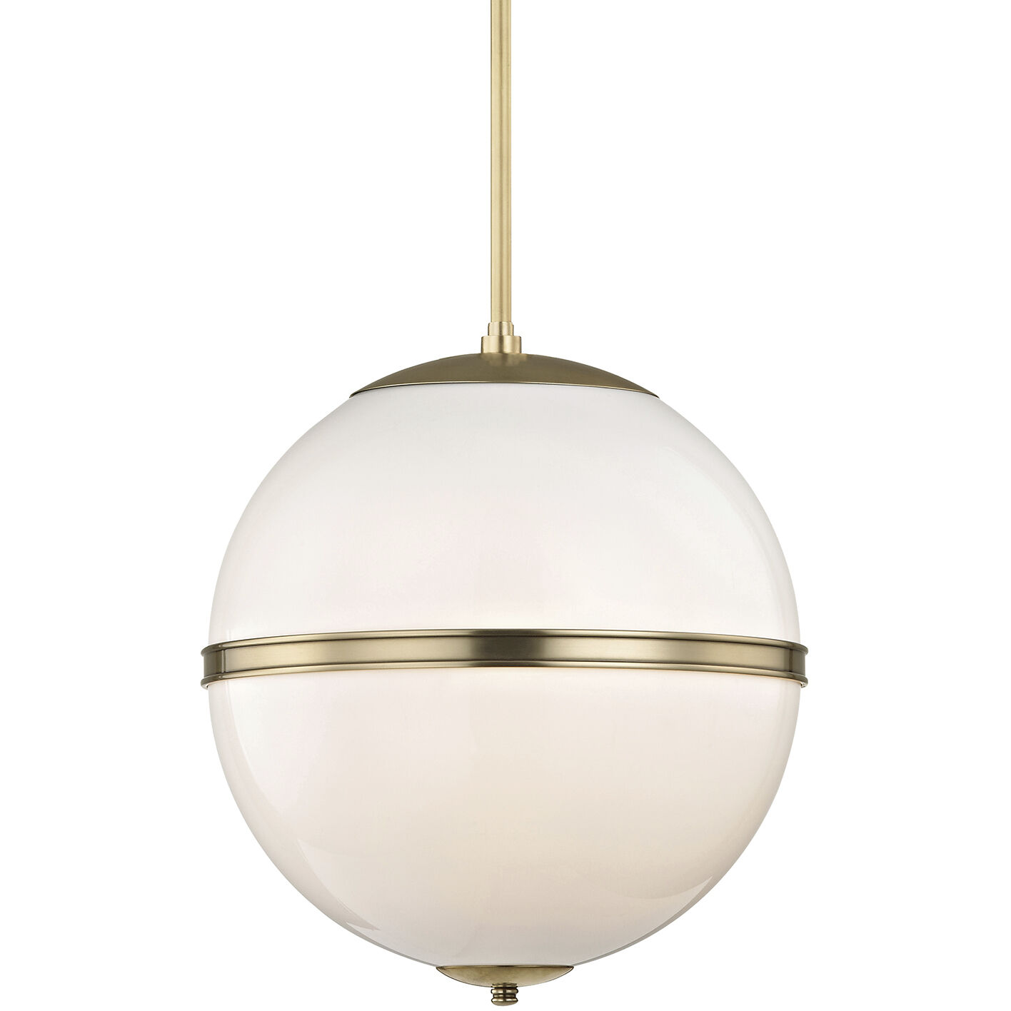 Truax 4 Light 16 inch Aged Brass Pendant Ceiling Light