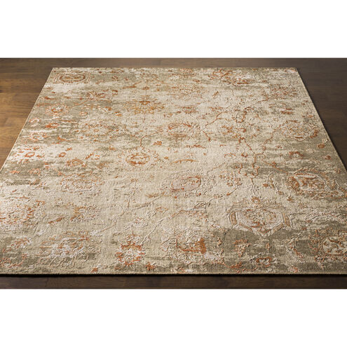 Sufi 108 X 72 inch Brick Red Rug in 6 X 9, Rectangle