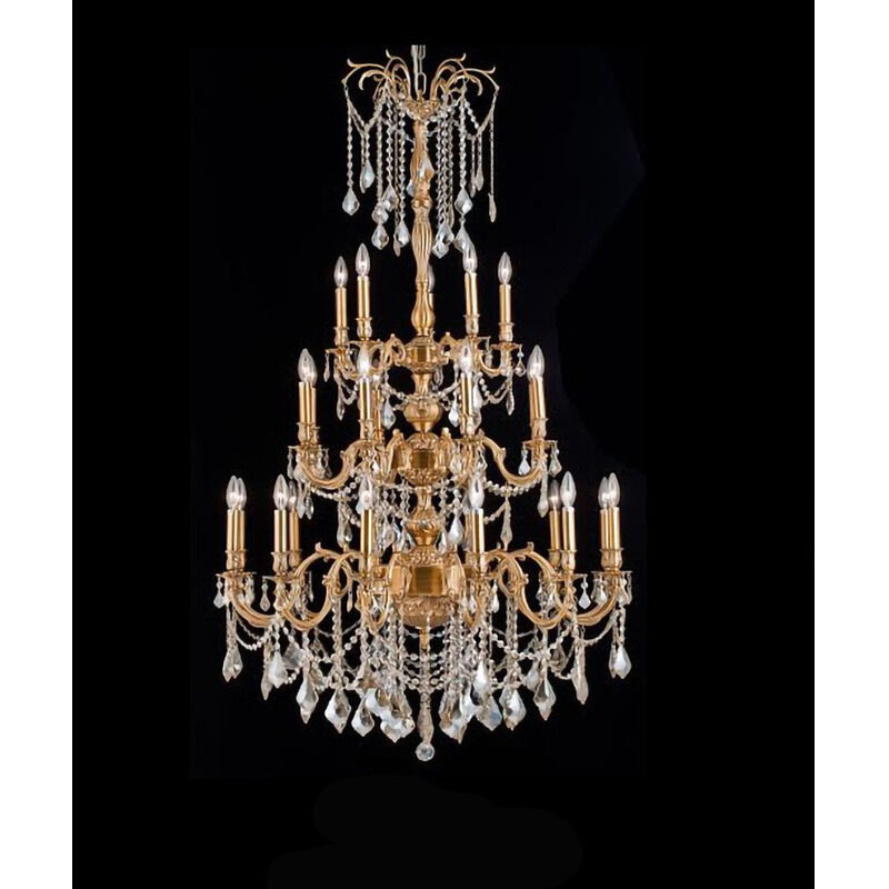 JD Series 38 inch Casting Iron Chandelier Ceiling Light