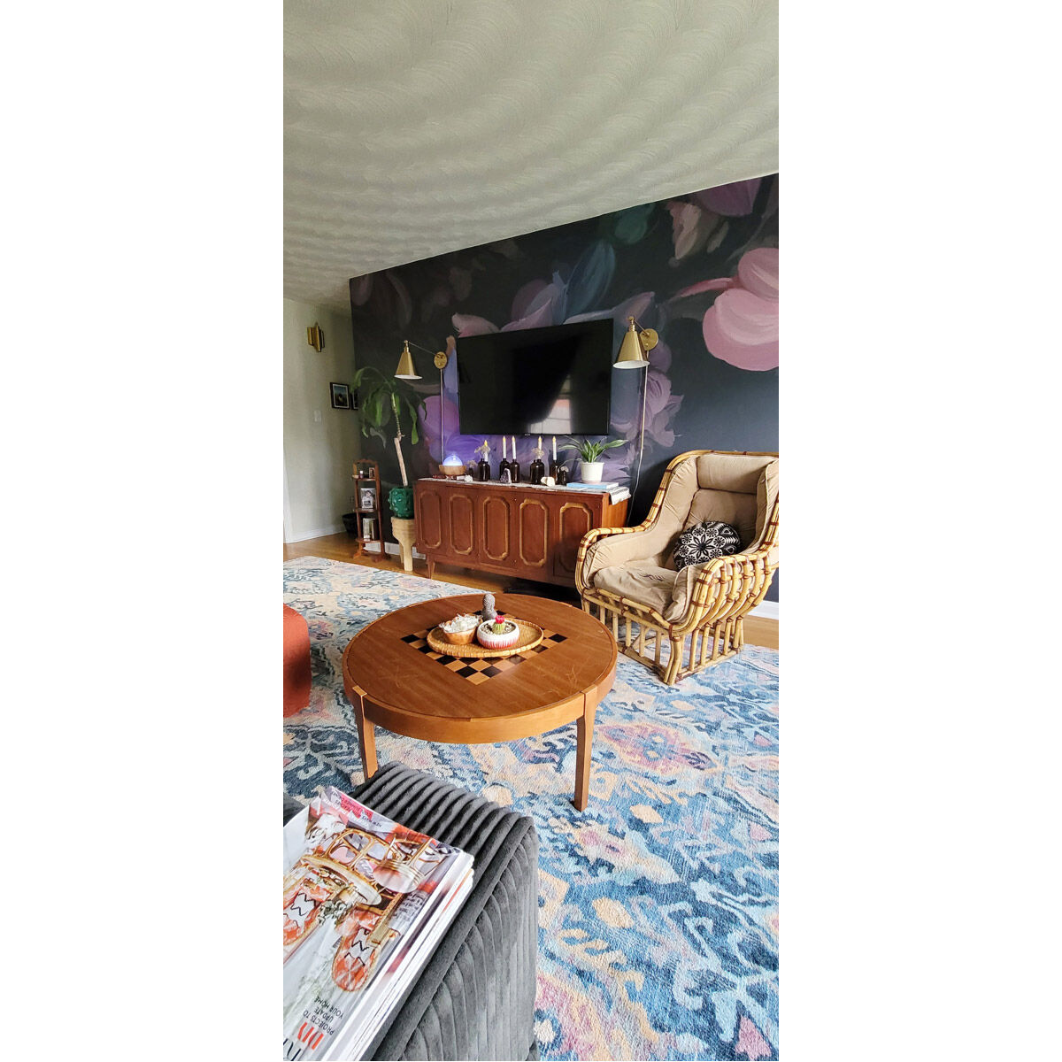 Library 1 Light 8 inch Black Wall Sconce Wall Light