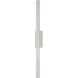 Alumilux Line 5CCT LED 4.5 inch Satin Aluminum Outdoor Wall Mount
