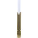 Canada 68 inch 40 watt Champagne Gold Floor Lamp Portable Light