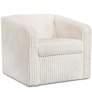 Sandoval Ivory/Corduroy Accent Chair