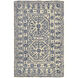 Hendrick 36 X 24 inch Blue Rug, Rectangle