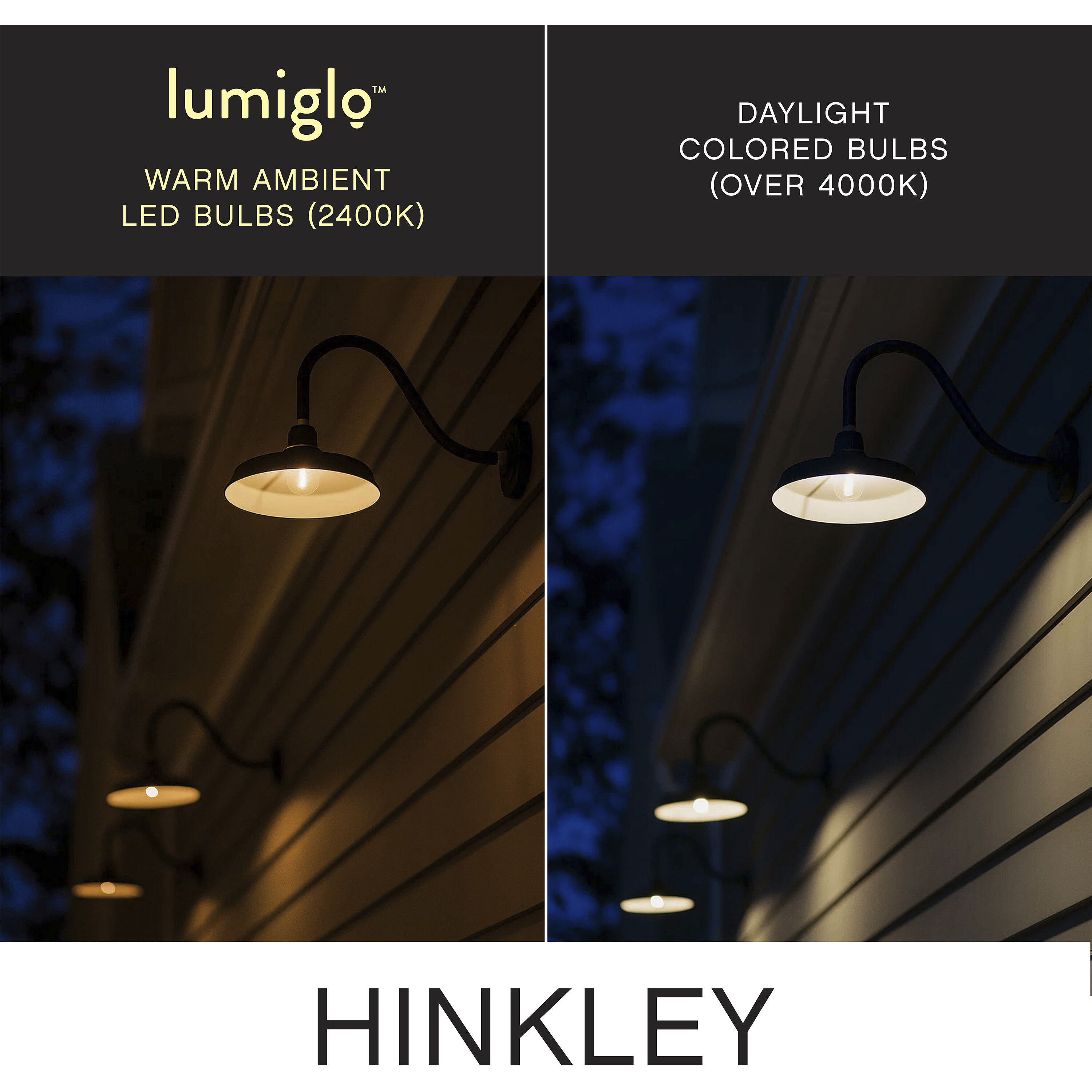 LumiGlo Outdoor Bulbs in 4, Package of 4