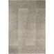 Laid Back Luxe Gray and Ivory Indoor Rug