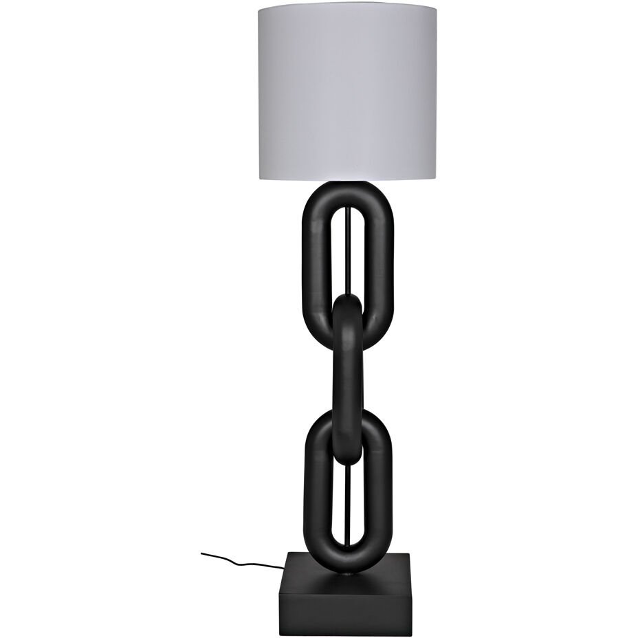 Alcatraz 69 inch 60.00 watt Matte Black Floor Lamp Portable Light