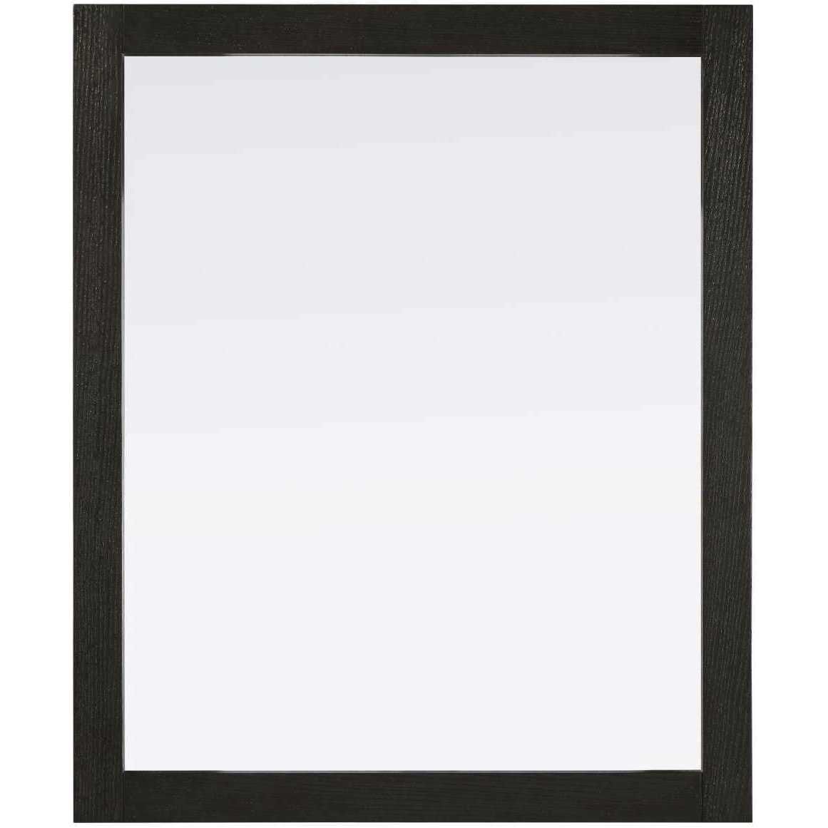 Norah 36 X 30 inch Chocolate Oak Mirror