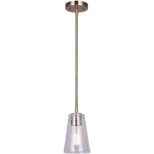 Everly 1 Light 5 inch Gold Pendant Ceiling Light