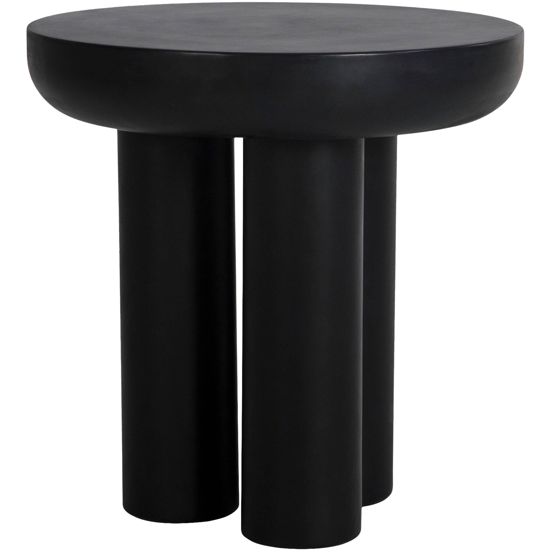 Rocca 19.75 X 19.75 inch Black End Table, Outdoor