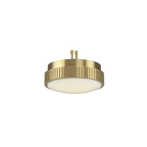 Kute 60 1 Light Brushed Satin Brass Fan Light Kit