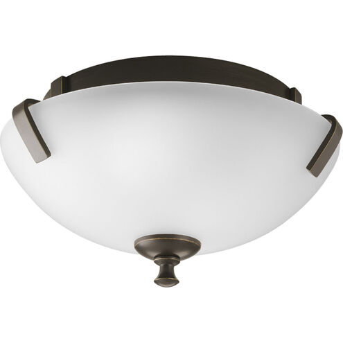 Wisten 2 Light 14 inch Antique Bronze Close-to-Ceiling Ceiling Light in Bulbs Included, Fluorescent