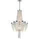 Taylor 7 Light 14 inch Chrome Down Chandelier Ceiling Light