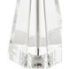 Duveen 31.5 inch 150 watt Clear and Polished Brass Table Lamp Portable Light