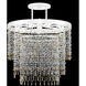 Capri 9 Light 45 inch White Pendant Ceiling Light