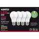 Lumos LED Medium Type A 5.00 watt 2700K Light Bulb