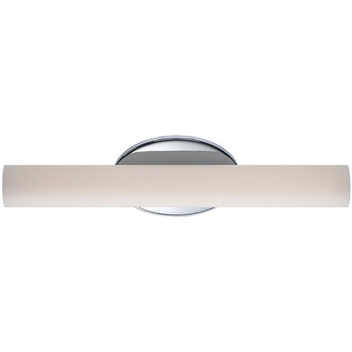 Loft LED 18 inch Chrome Bath Vanity & Wall Light in 3000K, 18in.