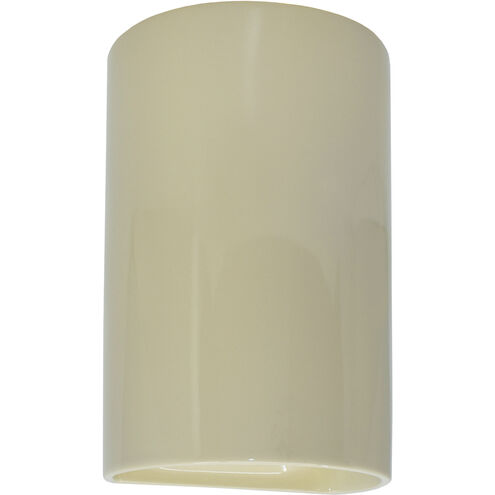 Ambiance 1 Light 5.75 inch Vanilla Gloss ADA Wall Sconce Wall Light