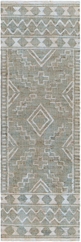 Cadence 96 X 30 inch Dusty Sage Rug in 2.5 x 8, Runner