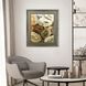 Autumn Brown and Black and Orange and Rust Framed Art