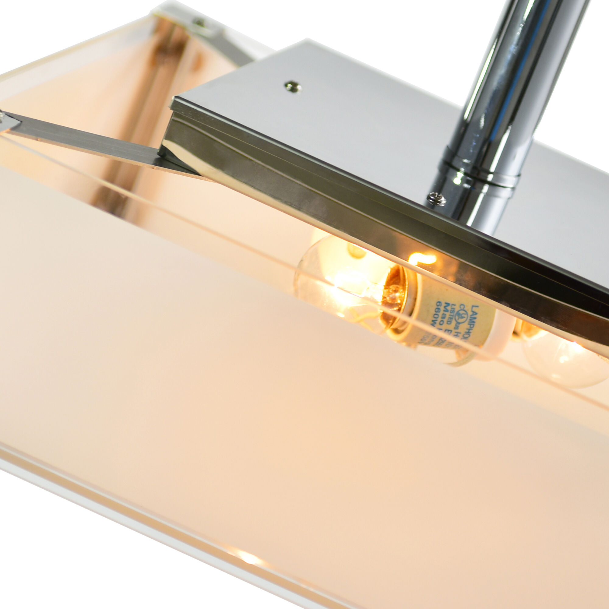 Lucie 4 Light 17 inch Chrome Drum Shade Chandelier Ceiling Light