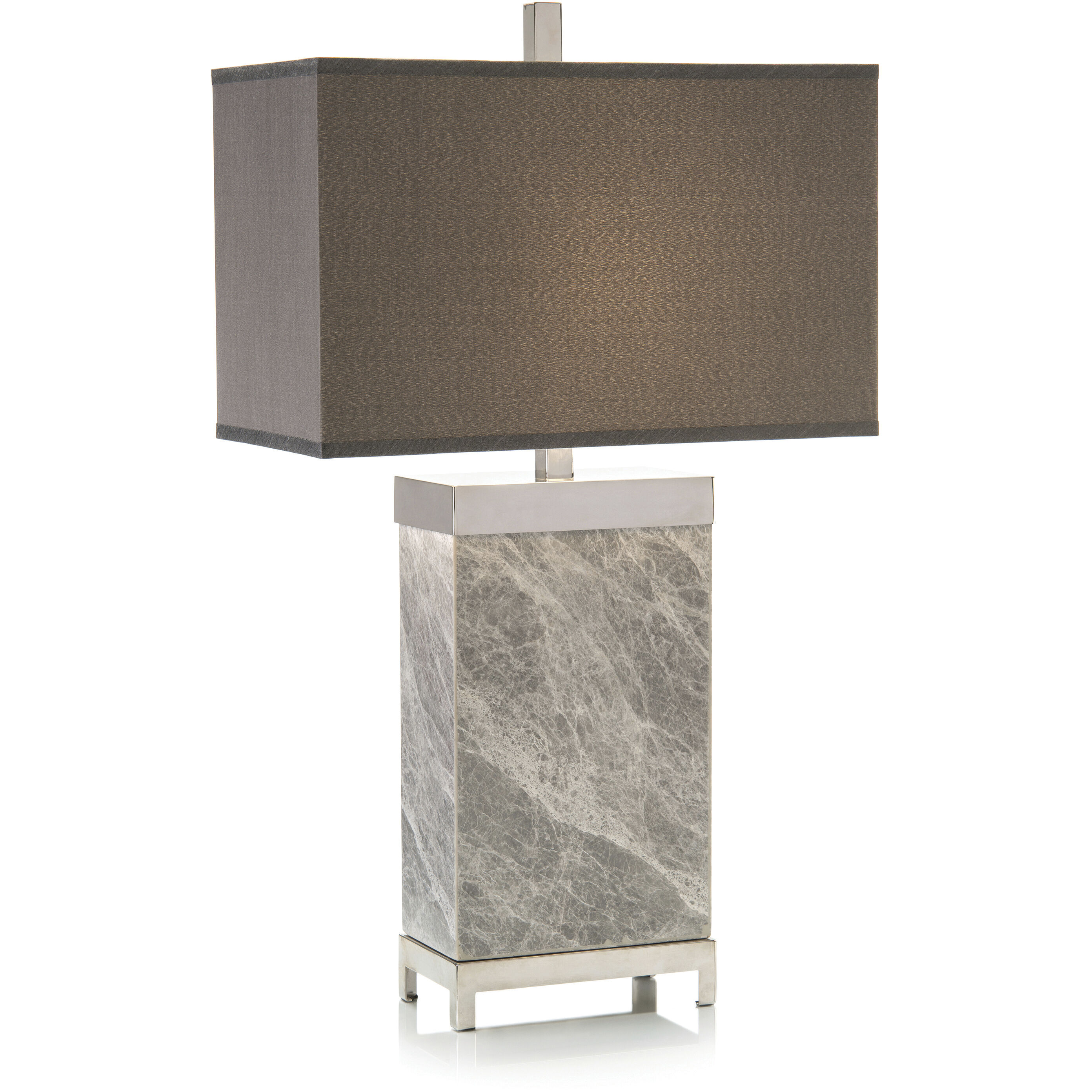 Grey marble lamp deals