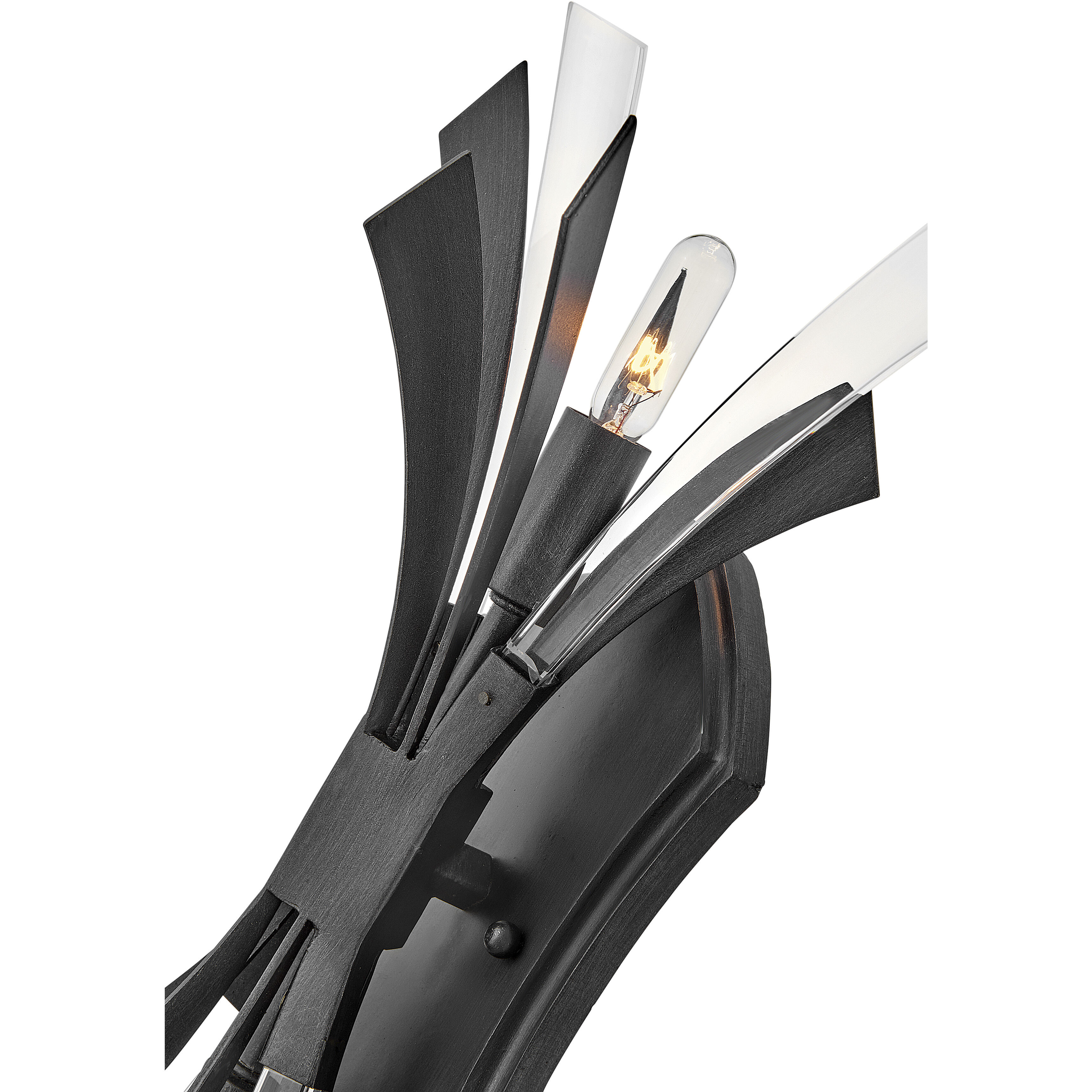 Vida LED 9 inch Brushed Graphite Sconce Wall Light