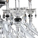 Faure 10 Light 34 inch Chrome Chandelier Ceiling Light